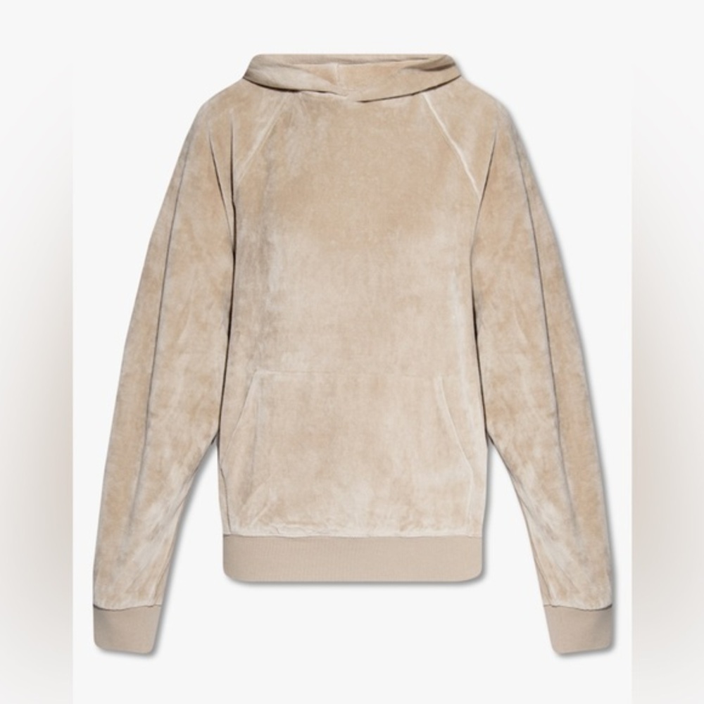 Fear of God Essentials Velour Hoodie GUC M
